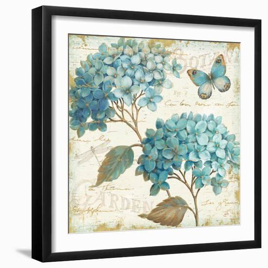 Blue Garden V-Daphne Brissonnet-Framed Art Print