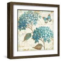 Blue Garden V-Daphne Brissonnet-Framed Art Print