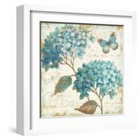 Blue Garden V-Daphne Brissonnet-Framed Art Print