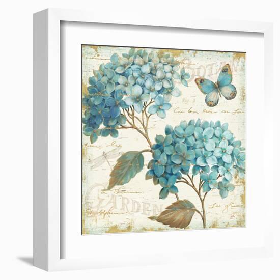 Blue Garden V-Daphne Brissonnet-Framed Art Print