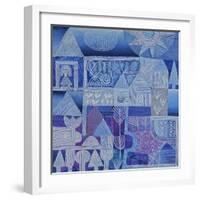 Blue Gardens-Hilke Macintyre-Framed Giclee Print