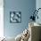 Blue Gemstones-Floris Leeuwenberg-Framed Stretched Canvas displayed on a wall