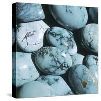 Blue Gemstones-Floris Leeuwenberg-Stretched Canvas