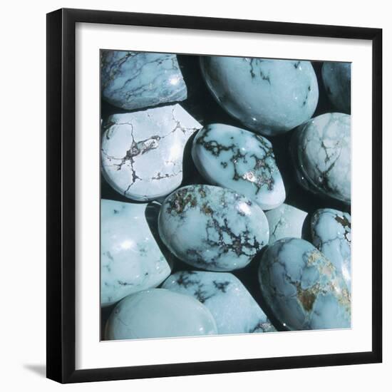 Blue Gemstones-Floris Leeuwenberg-Framed Photographic Print