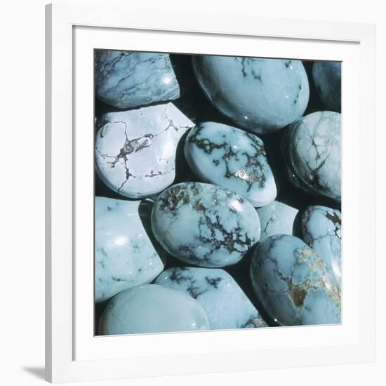 Blue Gemstones-Floris Leeuwenberg-Framed Photographic Print