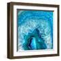 Blue Geo 2-Kimberly Allen-Framed Art Print