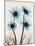 Blue Gerbera Bouquet-Albert Koetsier-Mounted Art Print