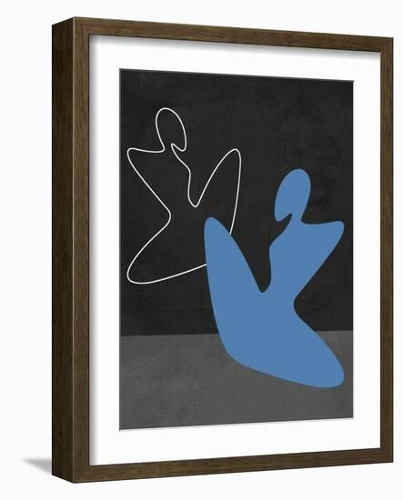 Blue Girl-Felix Podgurski-Framed Art Print