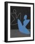 Blue Girl-Felix Podgurski-Framed Art Print