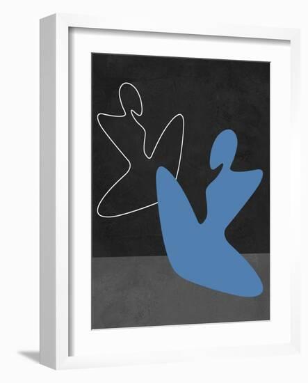 Blue Girl-Felix Podgurski-Framed Art Print