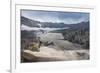 Blue Glacial Water in a Glacier on Mutnovsky Volcano, Kamchatka, Russia, Eurasia-Michael Runkel-Framed Photographic Print