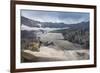 Blue Glacial Water in a Glacier on Mutnovsky Volcano, Kamchatka, Russia, Eurasia-Michael Runkel-Framed Photographic Print