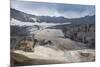 Blue Glacial Water in a Glacier on Mutnovsky Volcano, Kamchatka, Russia, Eurasia-Michael Runkel-Mounted Photographic Print