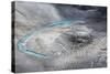 Blue Glacial Water in a Glacier on Mutnovsky Volcano, Kamchatka, Russia, Eurasia-Michael Runkel-Stretched Canvas