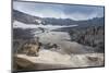 Blue Glacial Water in a Glacier on Mutnovsky Volcano, Kamchatka, Russia, Eurasia-Michael Runkel-Mounted Photographic Print