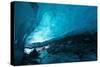 Blue Glacier Ice Cave near Juneau, Alaska-saraporn-Stretched Canvas