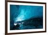 Blue Glacier Ice Cave near Juneau, Alaska-saraporn-Framed Photographic Print