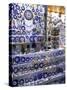 Blue Glass-Eye Pendant Shop in the Grand Bazaar, Istanbul, Turkey-Ali Kabas-Stretched Canvas