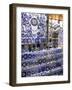 Blue Glass-Eye Pendant Shop in the Grand Bazaar, Istanbul, Turkey-Ali Kabas-Framed Photographic Print