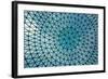 Blue Glass Skylight-Take to the Seas-Framed Art Print