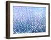 Blue Glitter I-Monika Burkhart-Framed Photographic Print