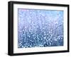 Blue Glitter I-Monika Burkhart-Framed Photographic Print