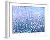 Blue Glitter I-Monika Burkhart-Framed Photographic Print