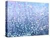 Blue Glitter I-Monika Burkhart-Stretched Canvas