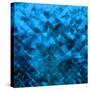 Blue Glitter-Petrov Vladimir-Stretched Canvas