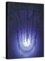 Blue Glow of Nuclear Reactors Core, Ca. 1990-null-Stretched Canvas