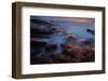 Blue Gold Dawn-Michael Hudson-Framed Art Print