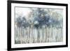 Blue Golden Forest-Allison Pearce-Framed Art Print