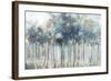 Blue Golden Forest-Allison Pearce-Framed Art Print