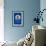 Blue Golf Ball Splash-Steve Gadomski-Framed Premium Photographic Print displayed on a wall