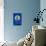 Blue Golf Ball Splash-Steve Gadomski-Mounted Premium Photographic Print displayed on a wall
