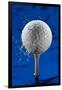 Blue Golf Ball Splash-Steve Gadomski-Framed Photographic Print