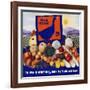 Blue Goose Poster-null-Framed Giclee Print