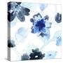 Blue Gossamer Garden I-June Vess-Stretched Canvas