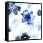 Blue Gossamer Garden I-June Vess-Framed Stretched Canvas