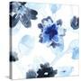Blue Gossamer Garden I-June Vess-Stretched Canvas