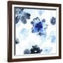 Blue Gossamer Garden I-June Vess-Framed Art Print