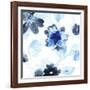 Blue Gossamer Garden I-June Vess-Framed Art Print