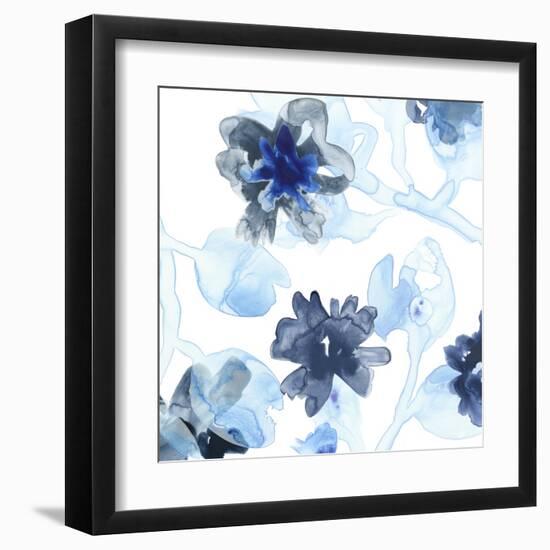 Blue Gossamer Garden II-June Vess-Framed Art Print