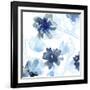 Blue Gossamer Garden II-June Vess-Framed Art Print