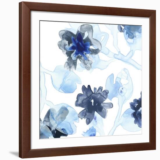 Blue Gossamer Garden II-June Vess-Framed Art Print