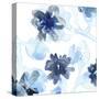 Blue Gossamer Garden II-June Vess-Stretched Canvas