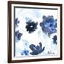 Blue Gossamer Garden III-June Vess-Framed Art Print