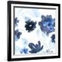 Blue Gossamer Garden III-June Vess-Framed Art Print