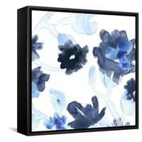 Blue Gossamer Garden III-June Vess-Framed Stretched Canvas