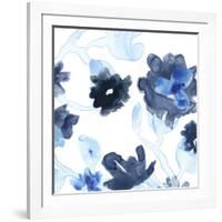 Blue Gossamer Garden III-June Vess-Framed Art Print